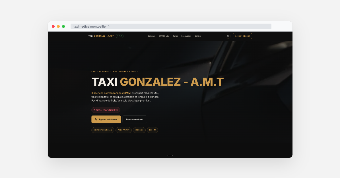 Taxi Medical Montpellier